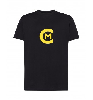 Koszulka czarna logo CM