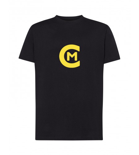 Koszulka czarna logo CM